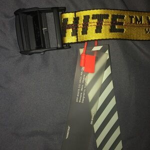 Off white one size fits all belt